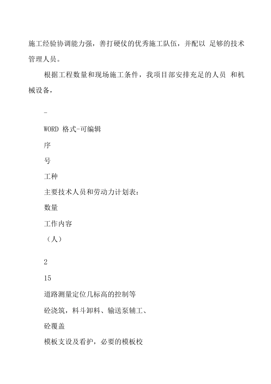 水泥混凝土道路施工方案_第3页