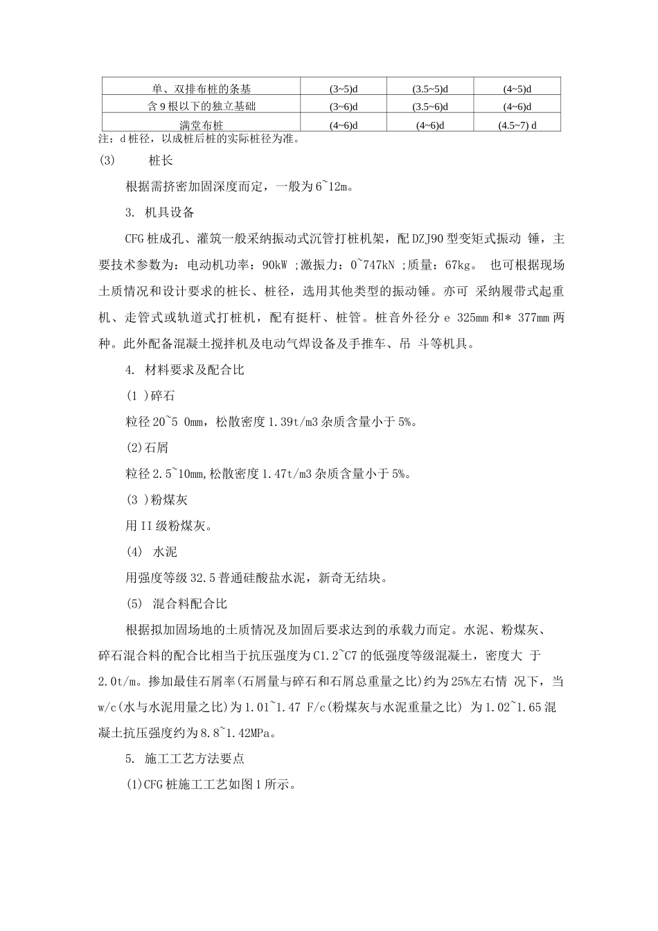 水泥粉煤灰碎石桩地基施工方法_第2页
