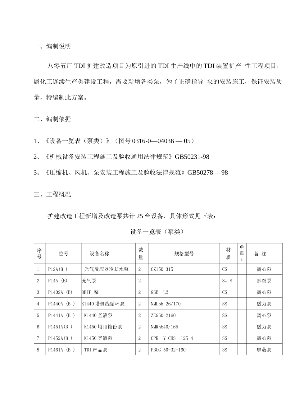 水泵安装施工方案_第2页