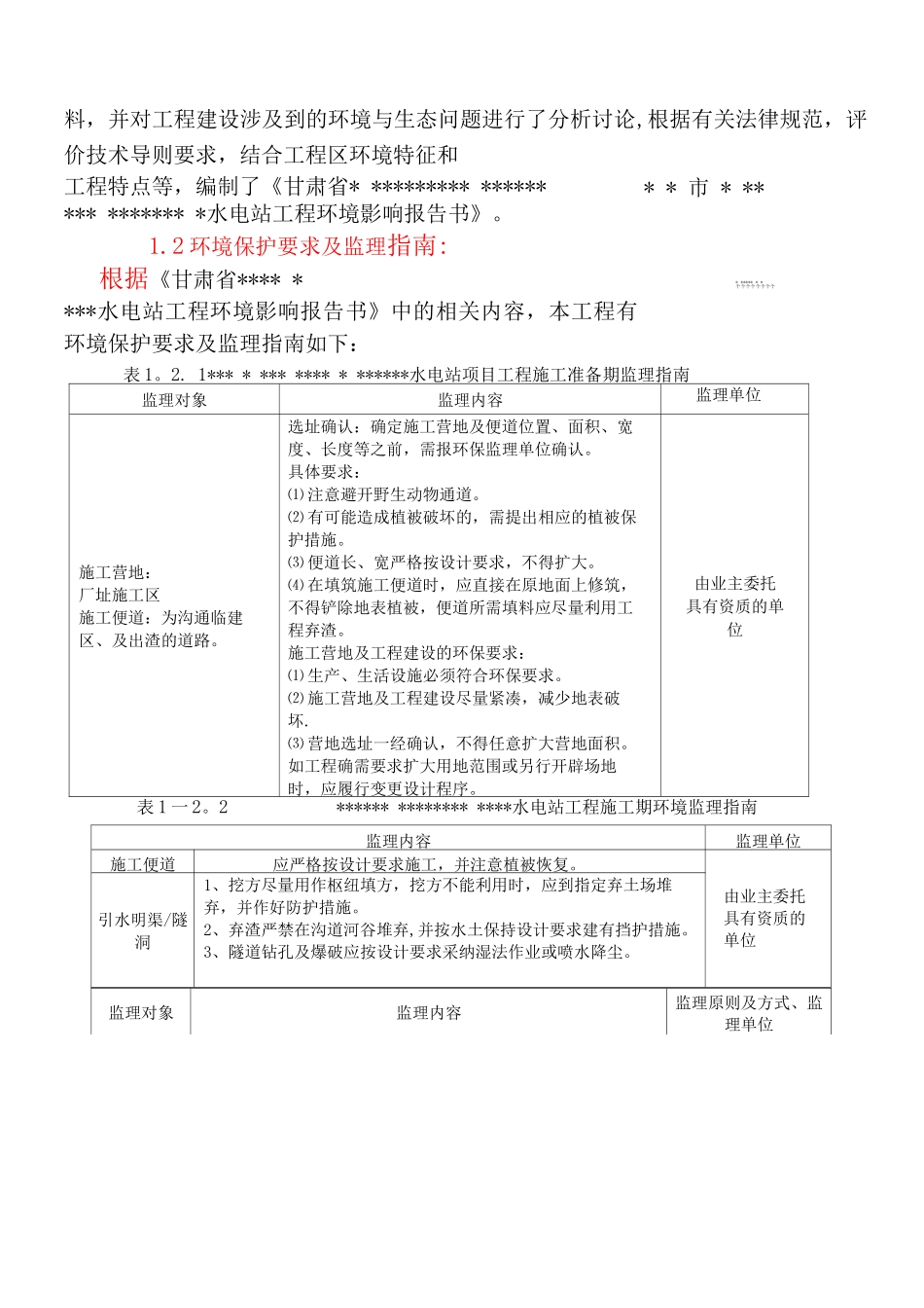 水电站环保监理细则_第2页