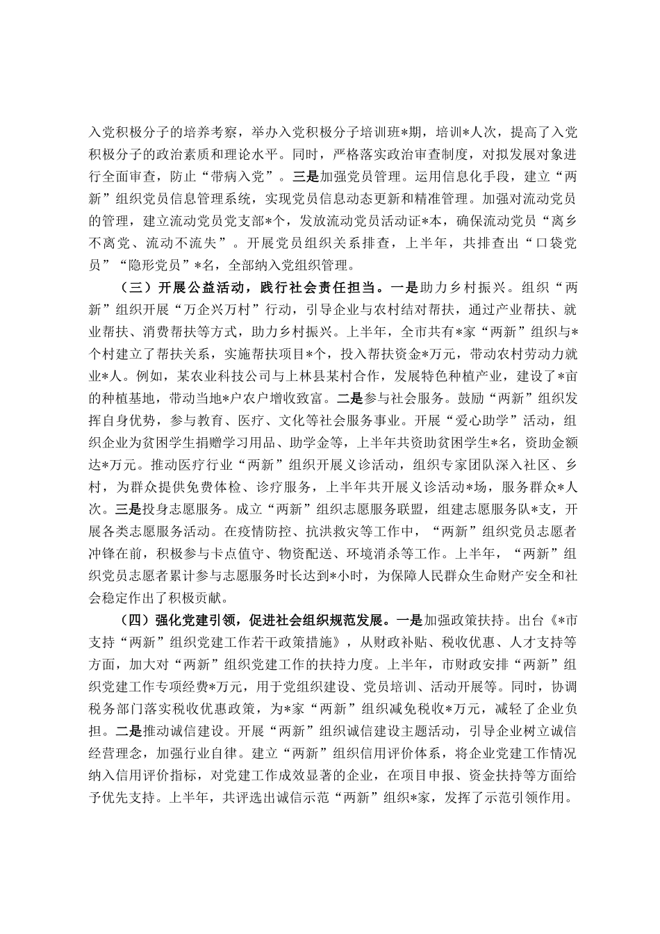 市两新党工委2025年上半年党建工作总结_第2页