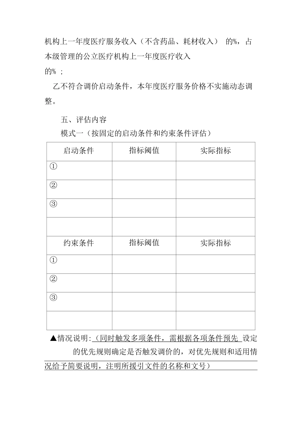 江西---年度医疗服务价格动态调整调价评估报告_第2页
