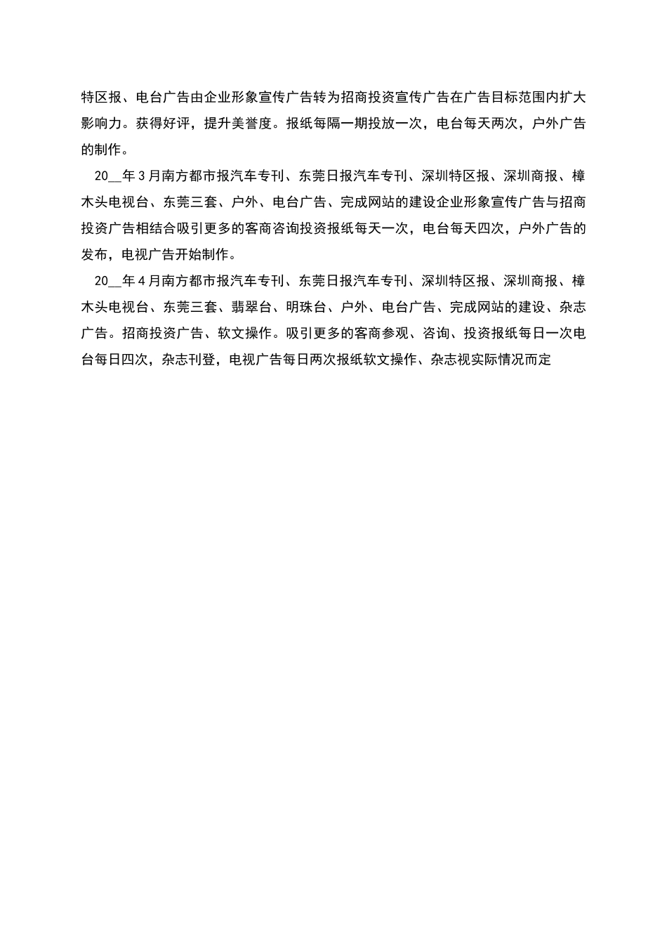 汽车广告策划书_第3页