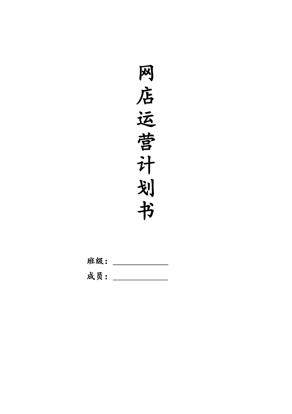 汽车用品网店运营计划书_第1页