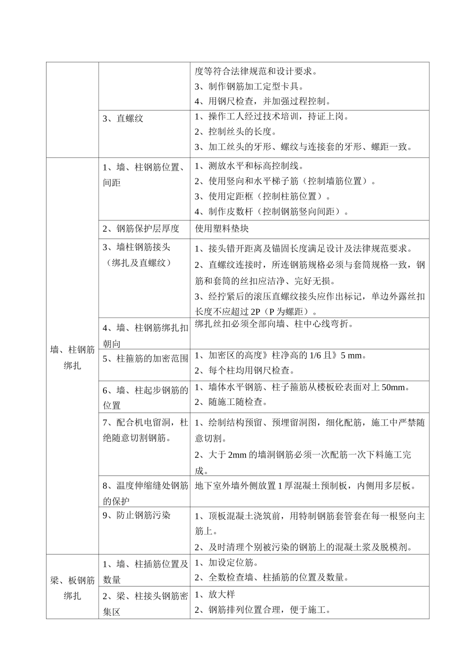 混凝土结构工程质量保证措施_第2页