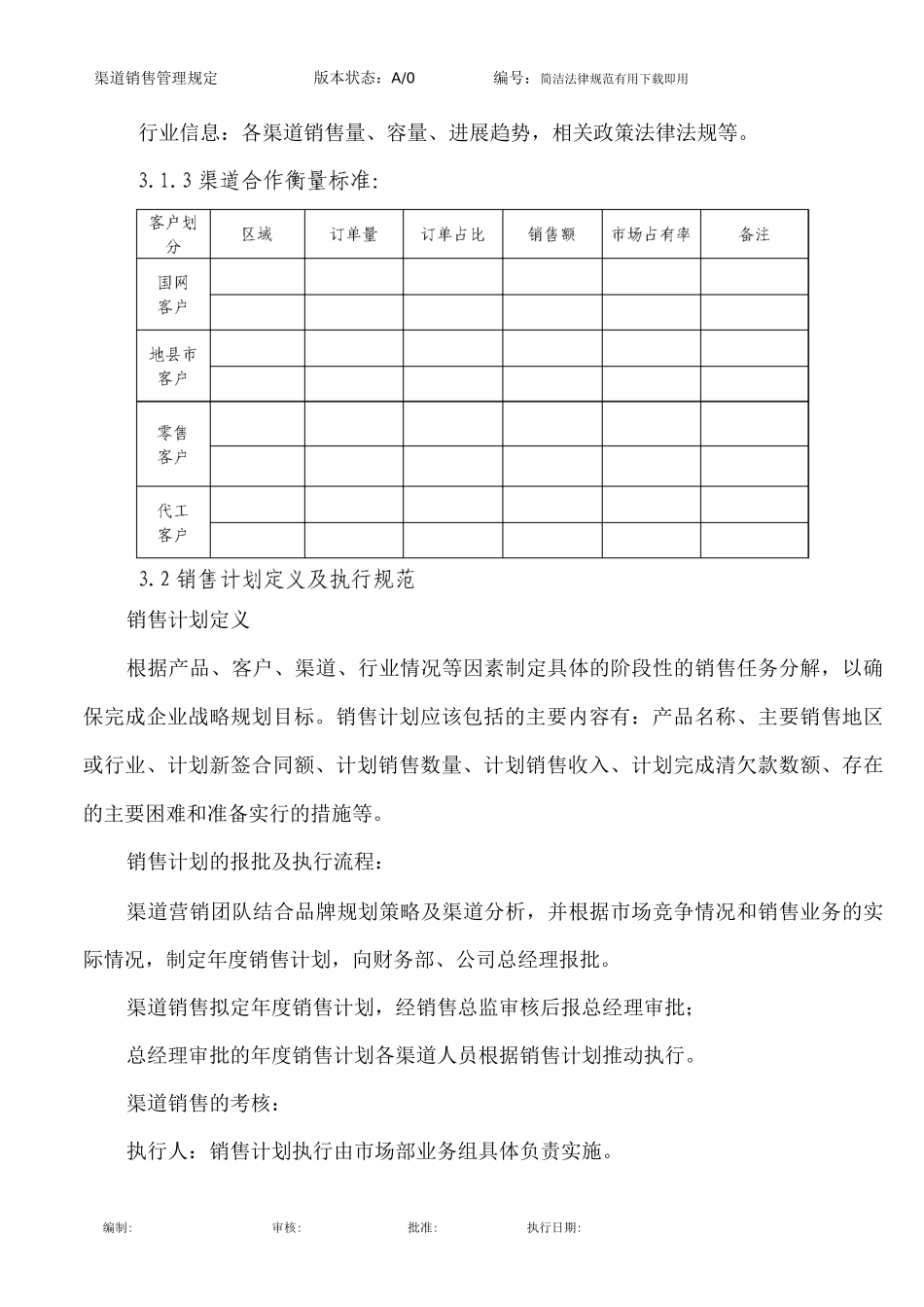 渠道销售管理规定_第2页