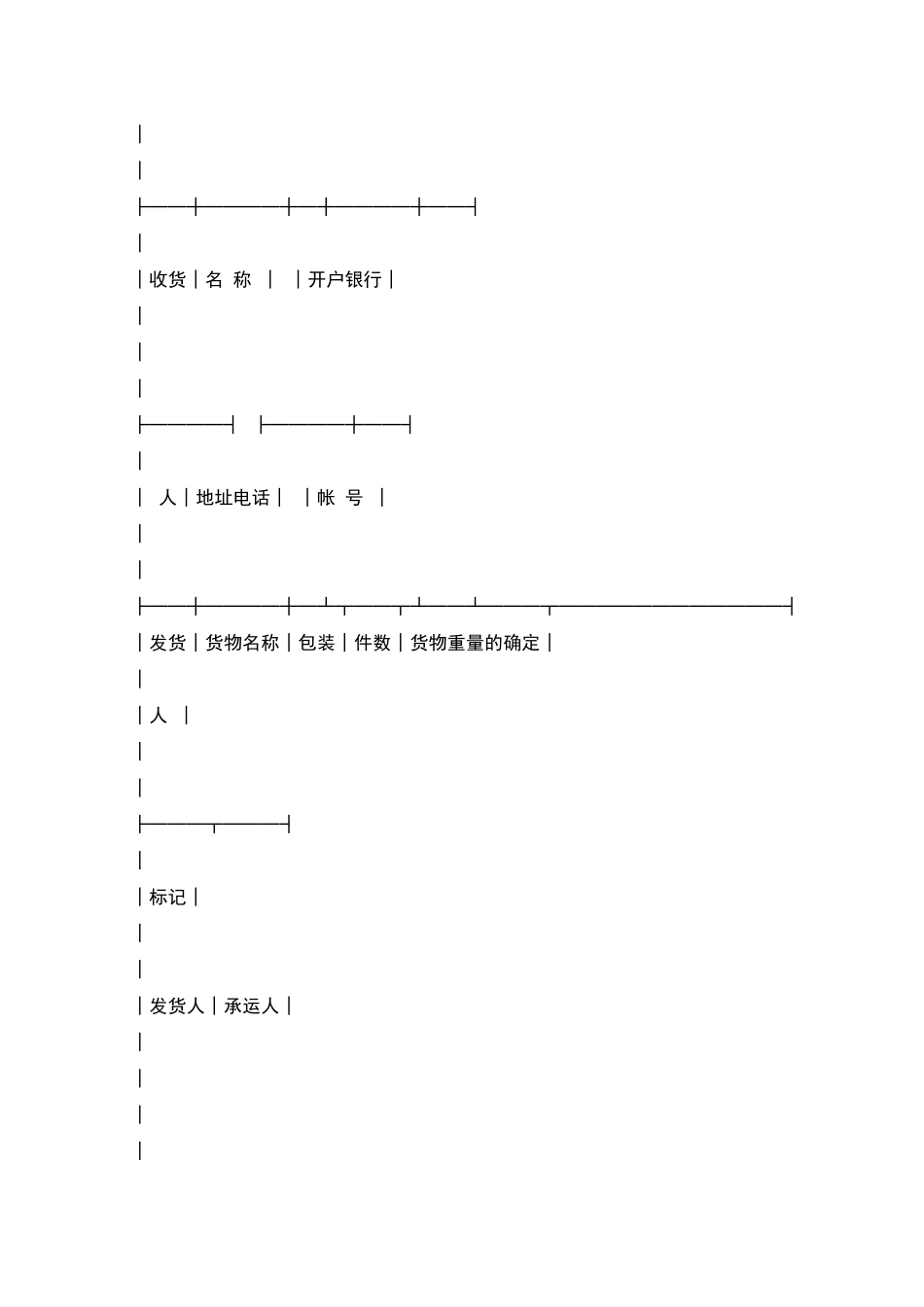 港务管理局水陆联运货物运输合同登记单_第3页