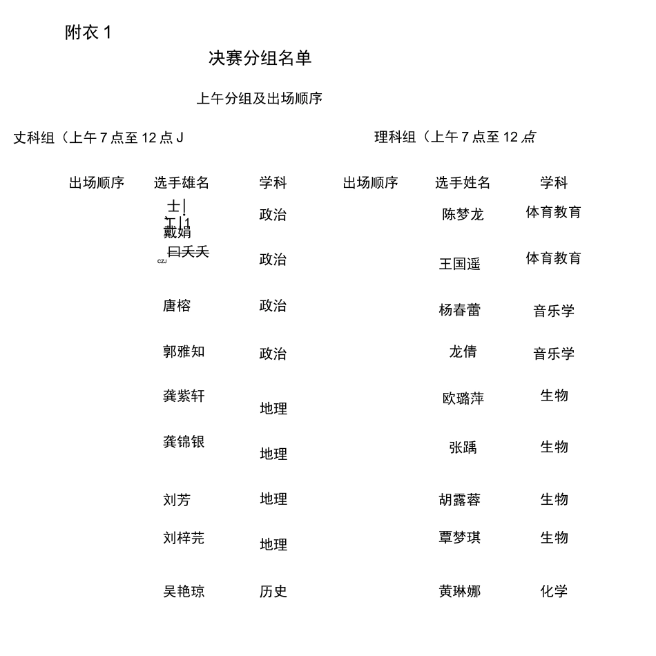 湖南文理学院第三届师范生教学技能竞赛决赛安排_第3页
