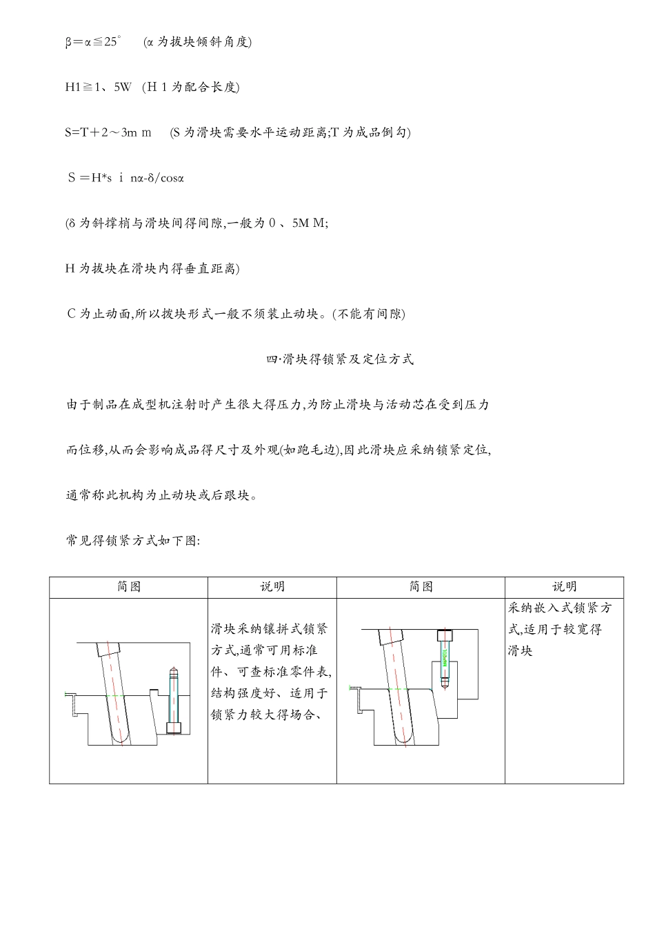 滑块设计要求及注意事项_第3页