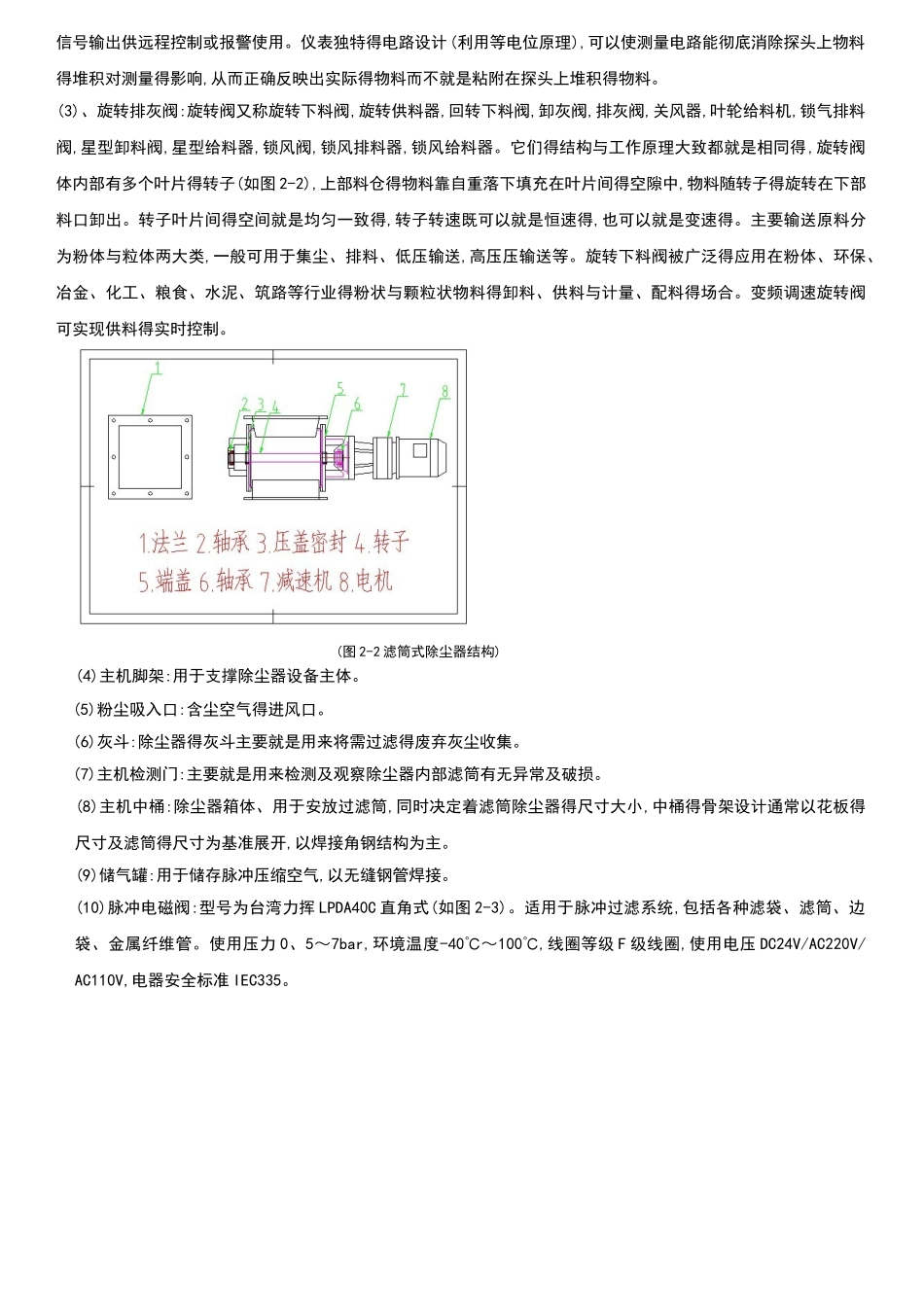 滤筒除尘器工作原理及说明_第2页