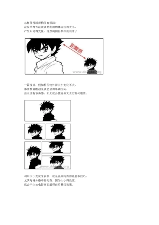 漫画分镜构图教程