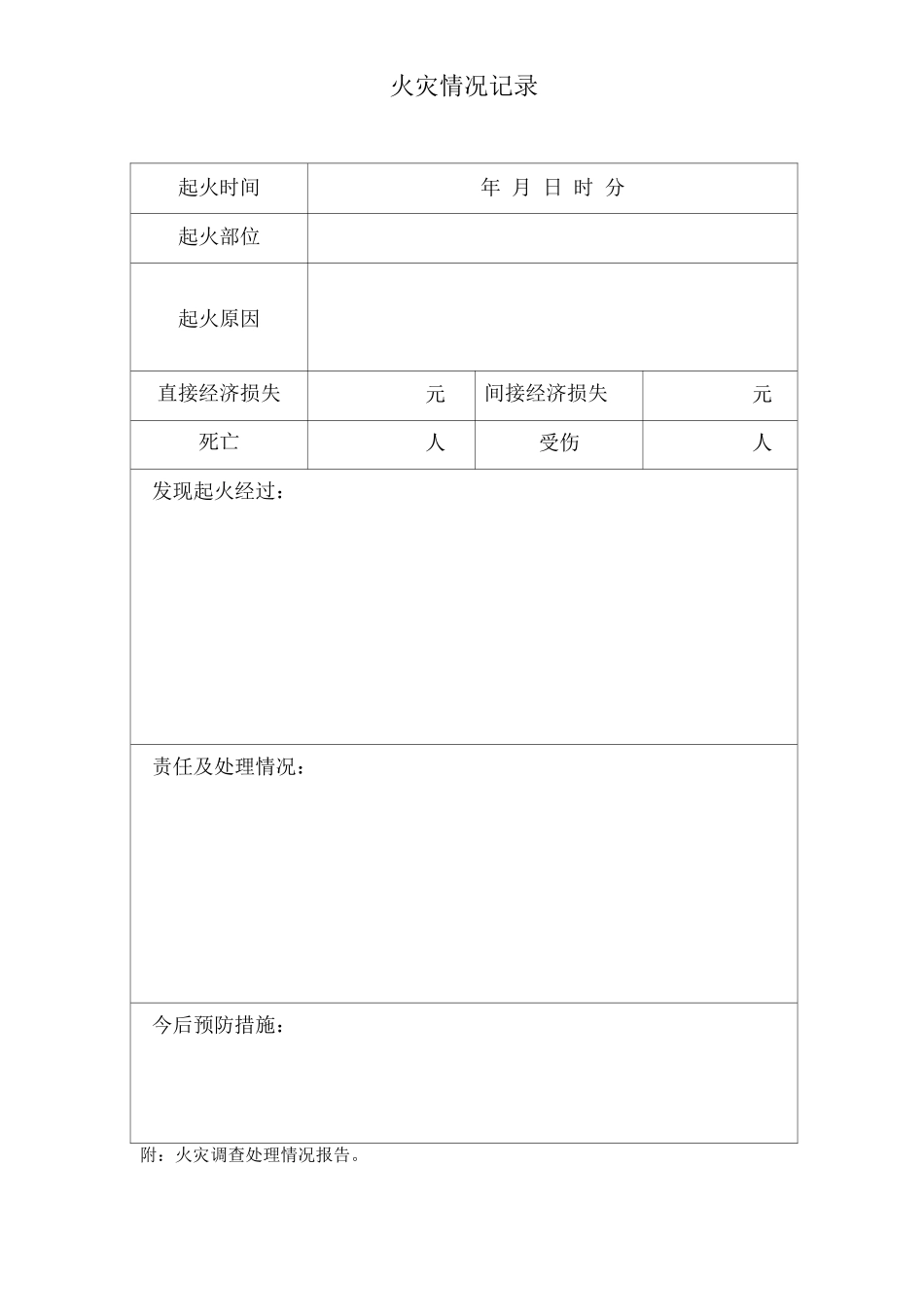 火灾情况记录_第1页