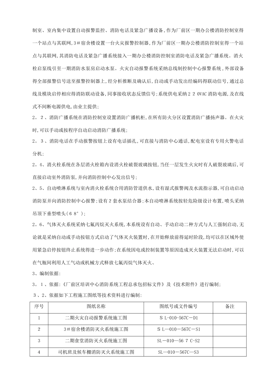 火灾报警系统施工方案_第2页