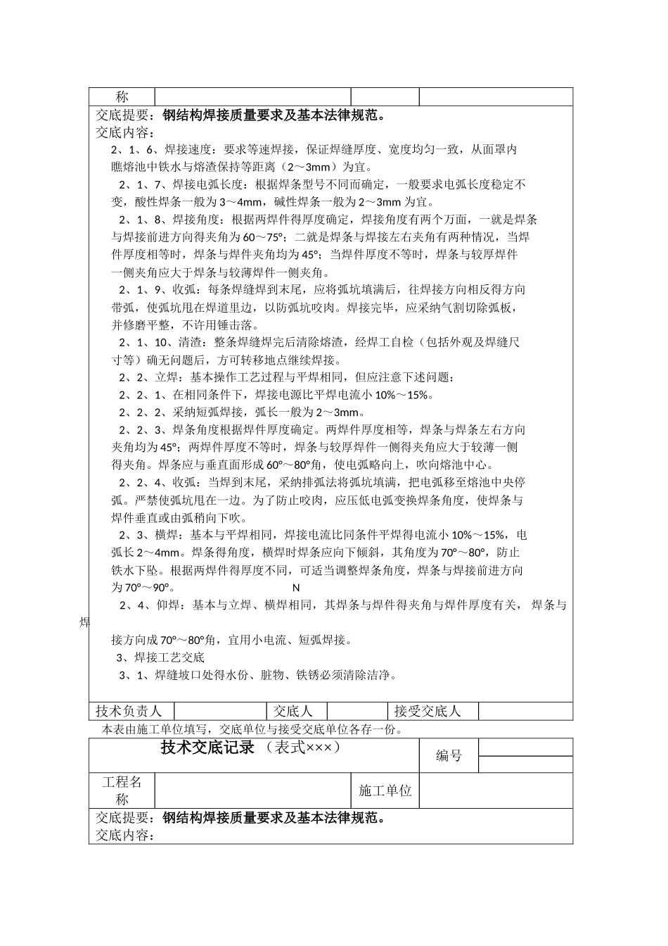 焊接技术交底_第2页