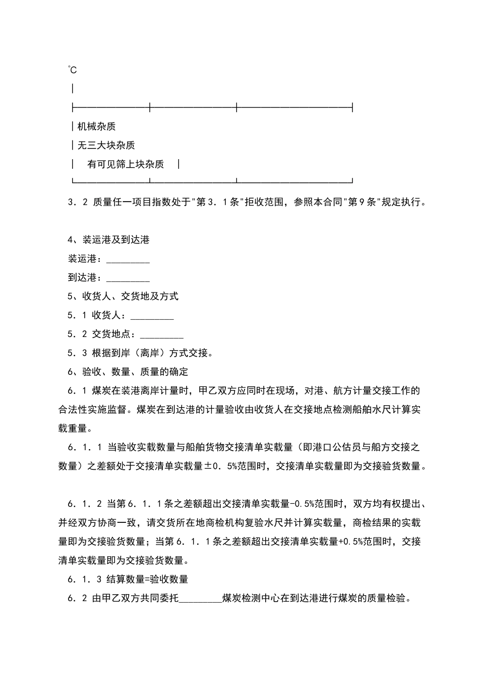 煤炭供需合同_第3页