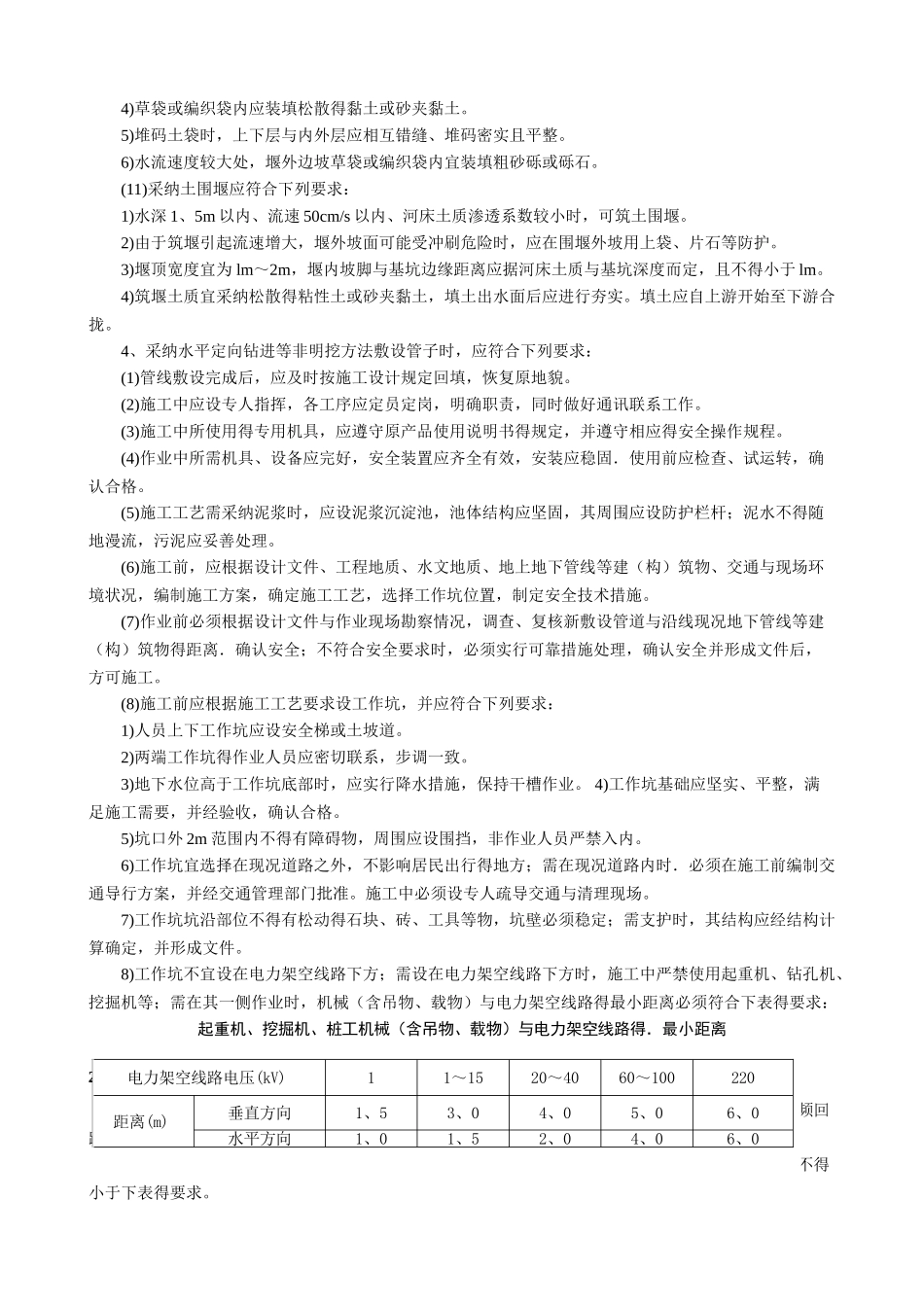 燃气管道安装工程安全技术交底_第2页