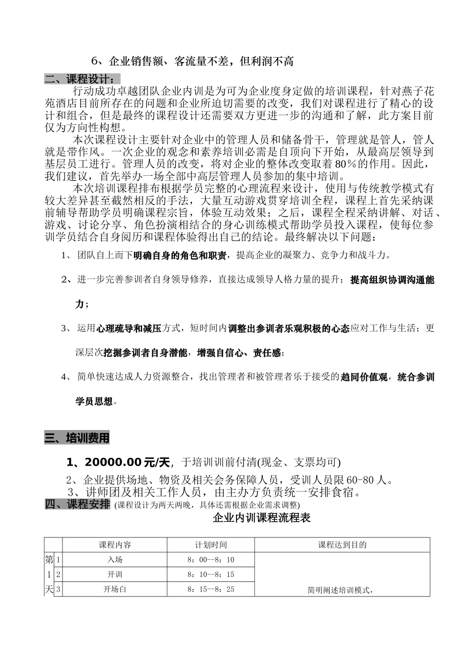 燕子花苑内训方案参考_第3页