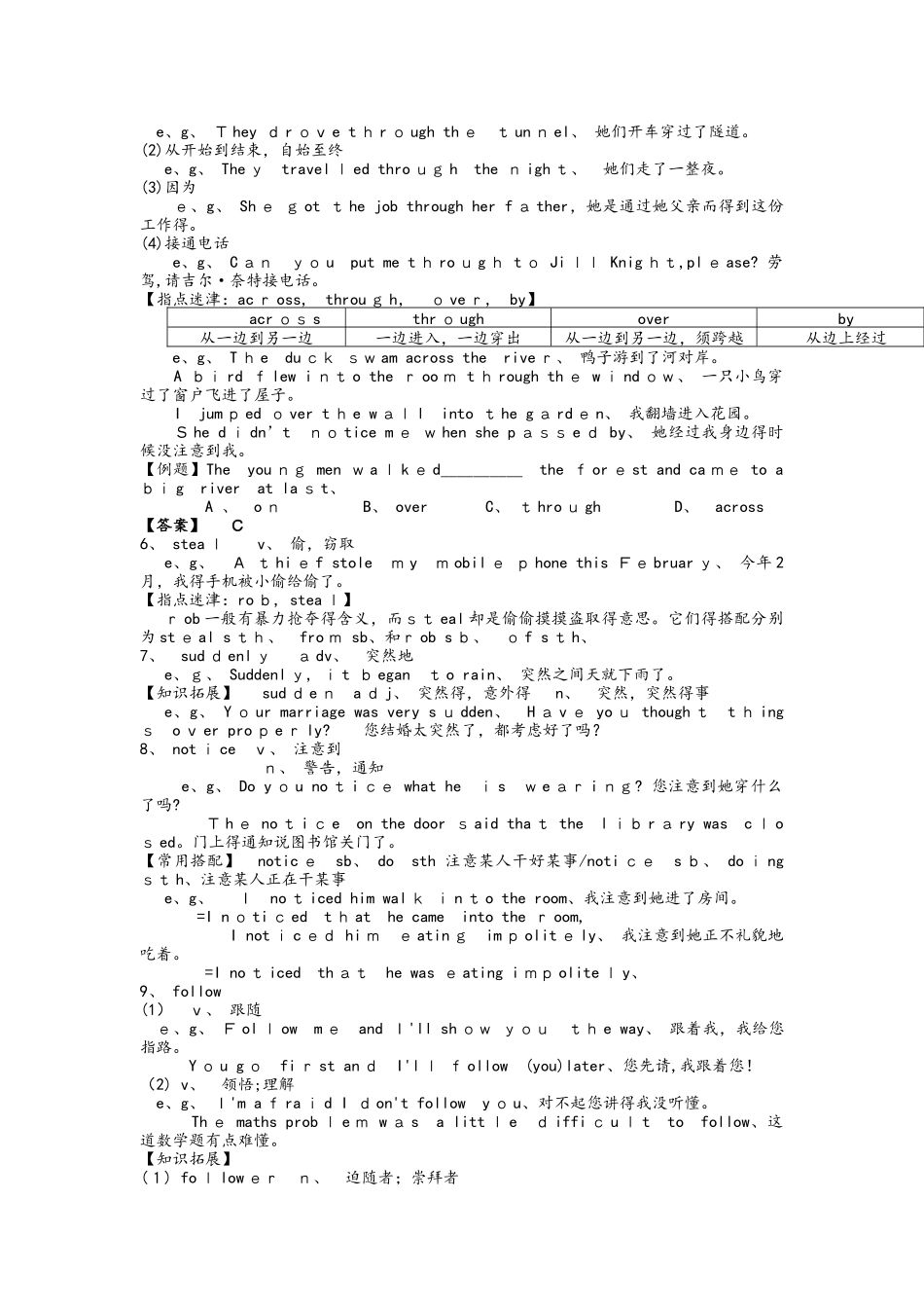 牛津上海版8A Unit3 基础学案_第2页