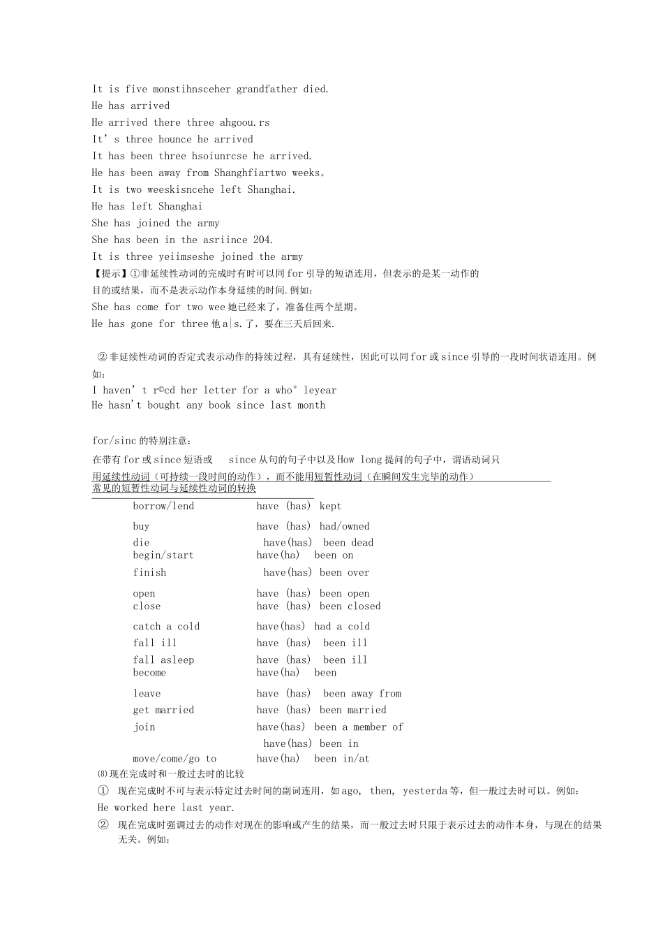 牛津译林版八年级下册8B-现在完成时_第3页