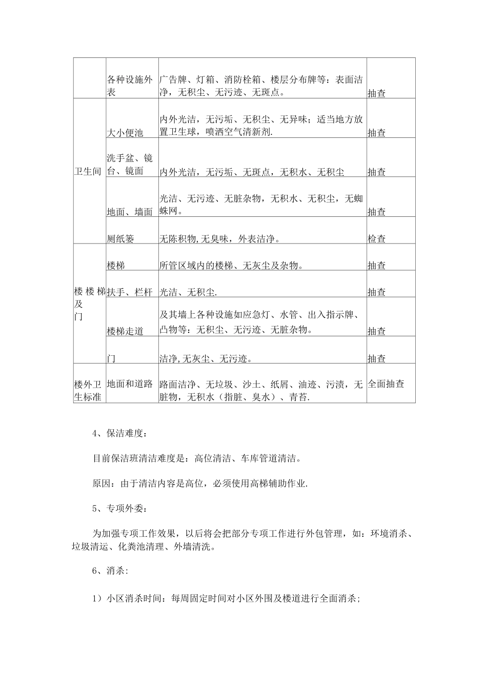 物业小区保洁方案_第3页