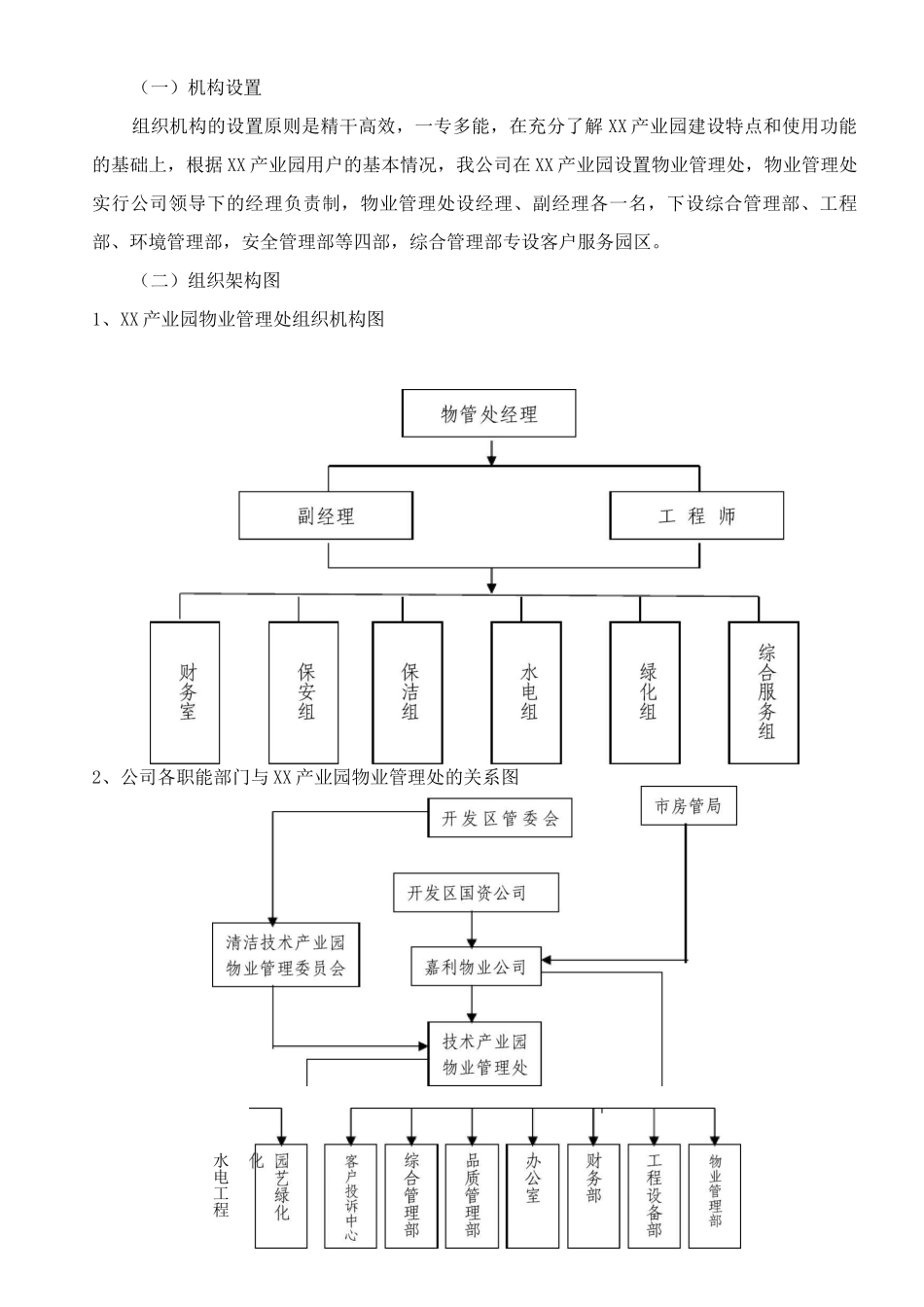 物业项目部拟采取的管理方式、工作计划_第3页