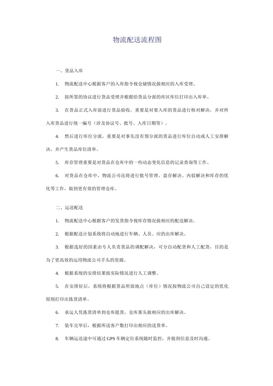 物流配送流程图_第1页