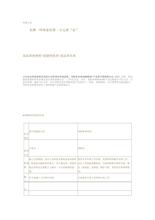 环保工艺新版