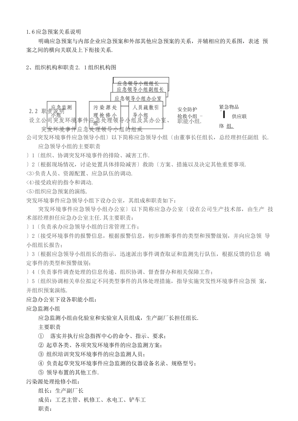 环境应急处理预案_第2页
