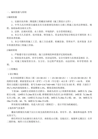 现浇预应力箱梁桩孔桩专项施工方案
