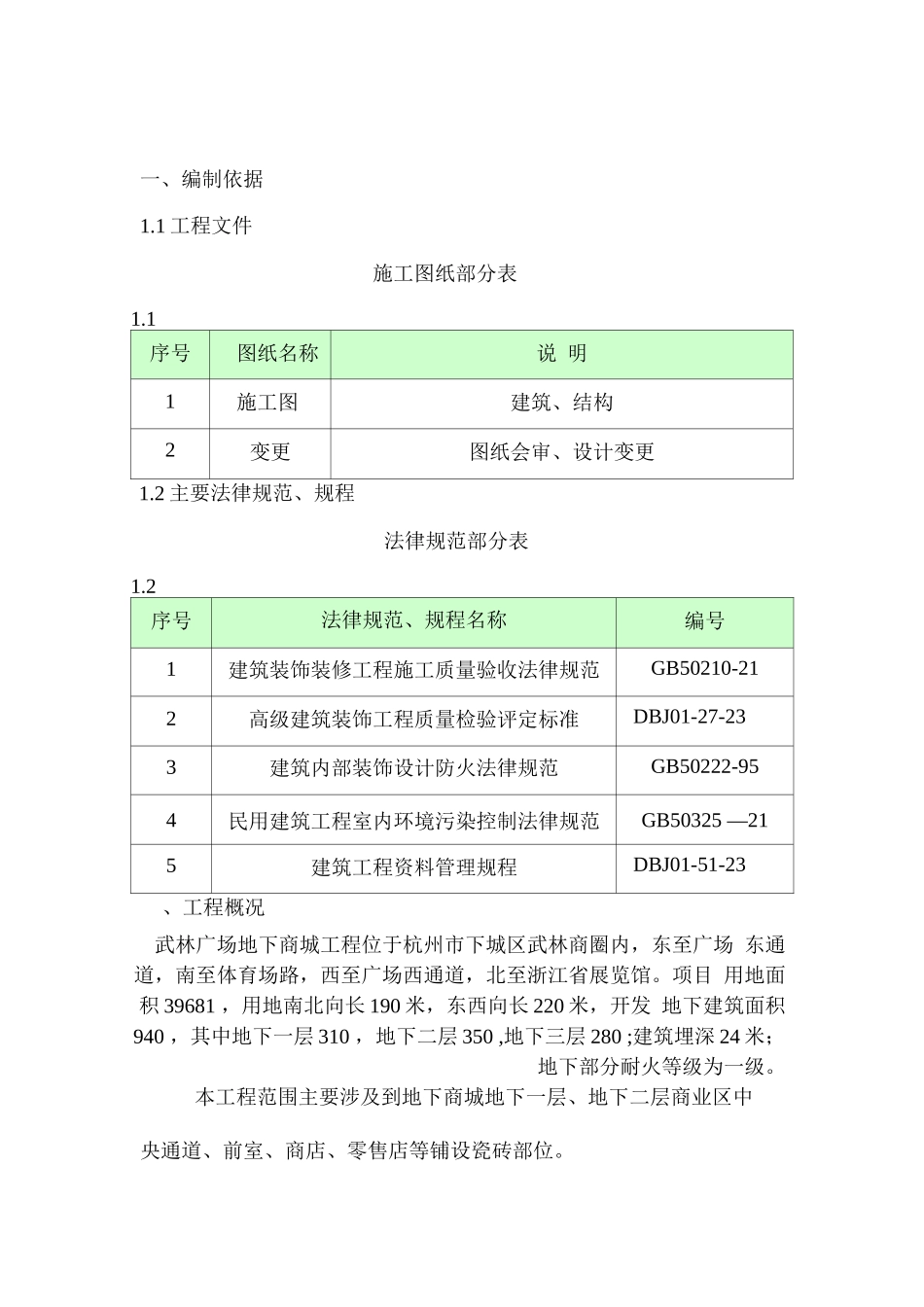 瓷砖地面施工方案2_第3页