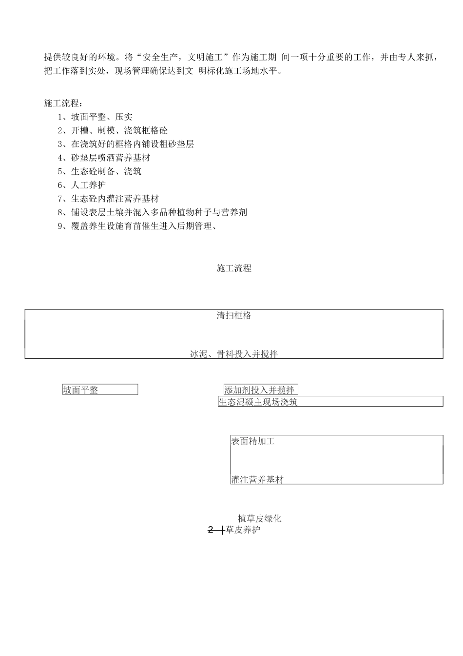 生态混凝土施工方案_第2页