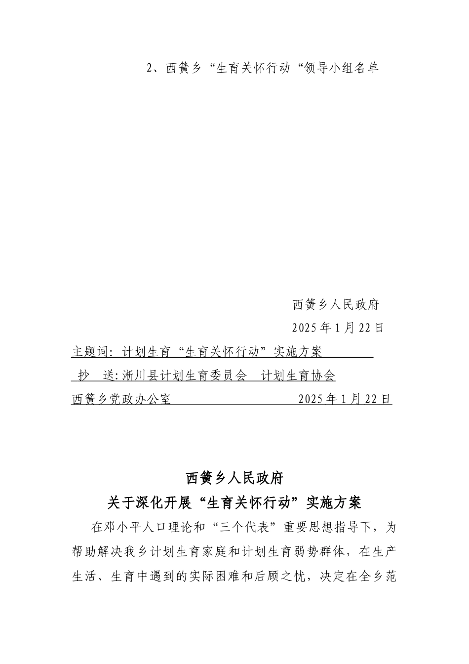 生育关怀行动实施方案_第2页