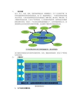 电力化工流程制造业协同办公通达OA解决方案