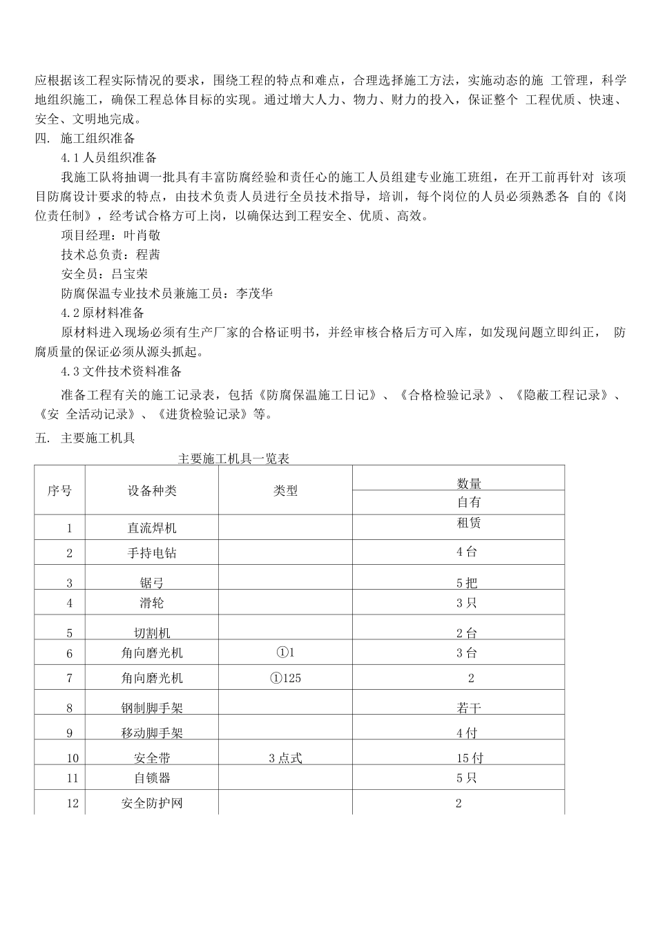 电厂防腐保温施工方案_第2页
