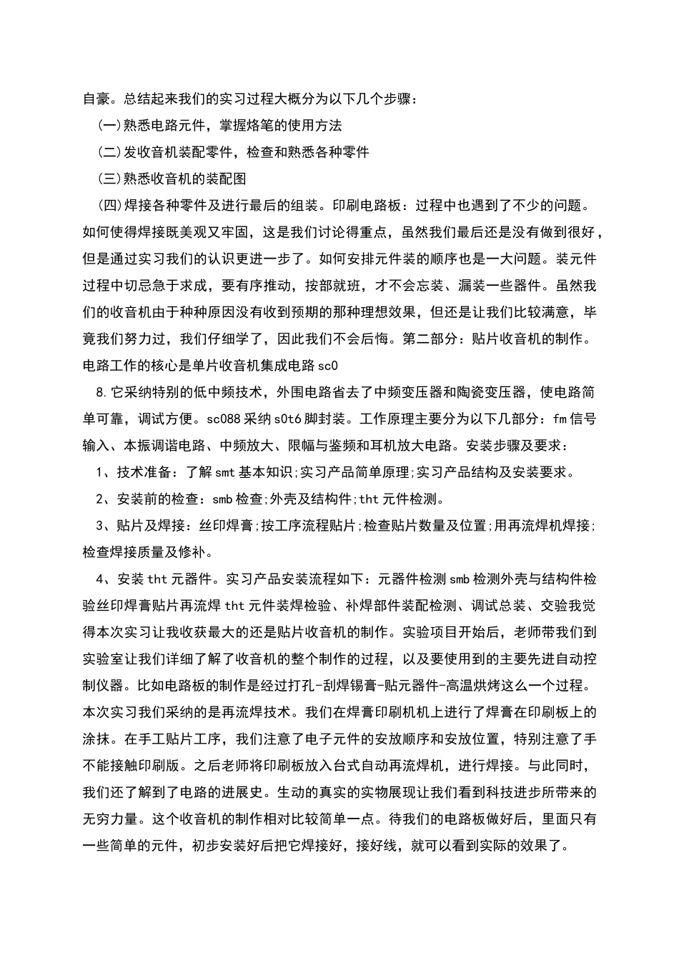 电子暑假期间的实践报告_第2页