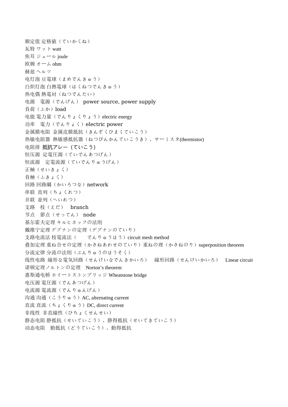 电气学术语中日对照_第2页