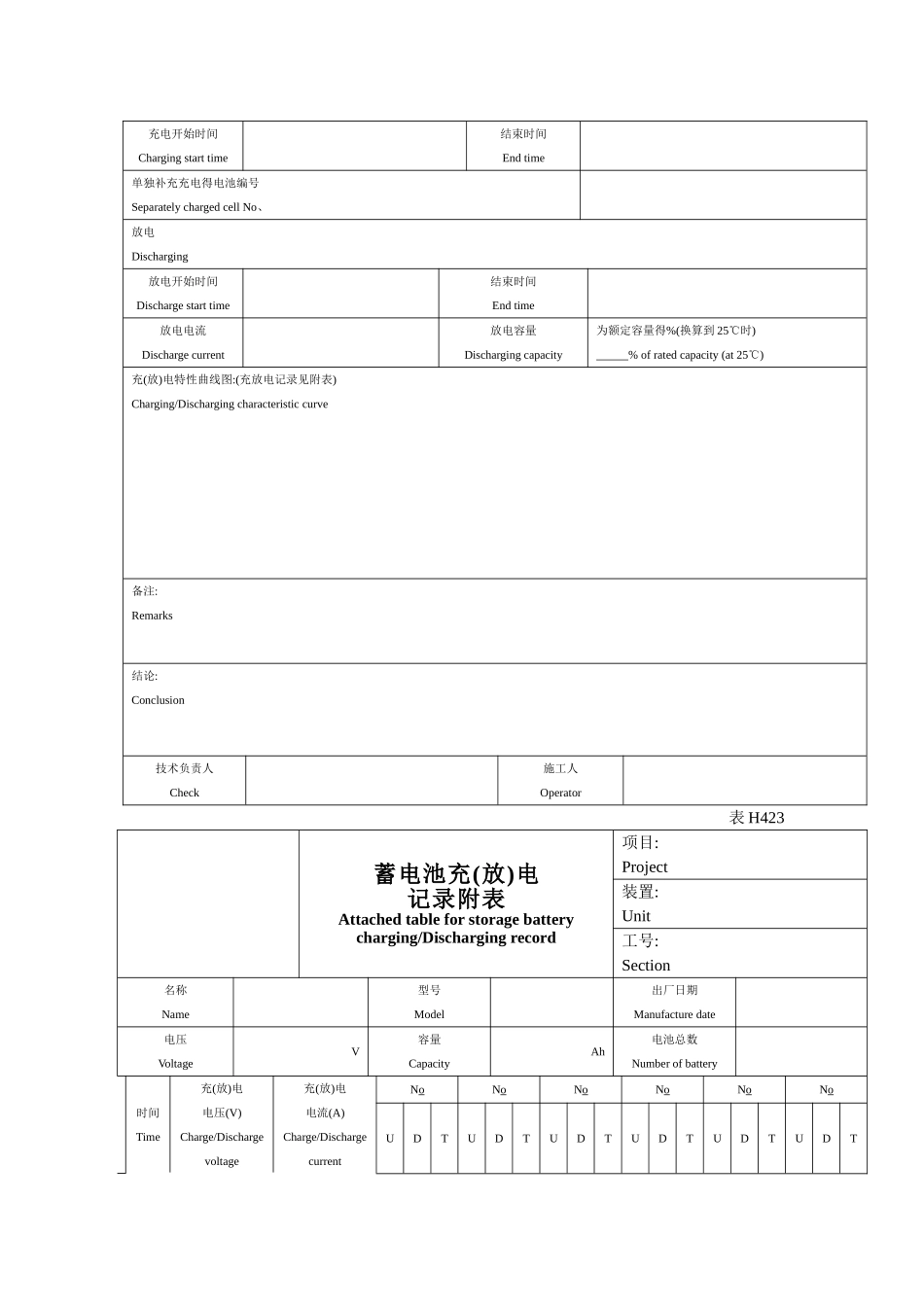 电气试验记录表格_第3页