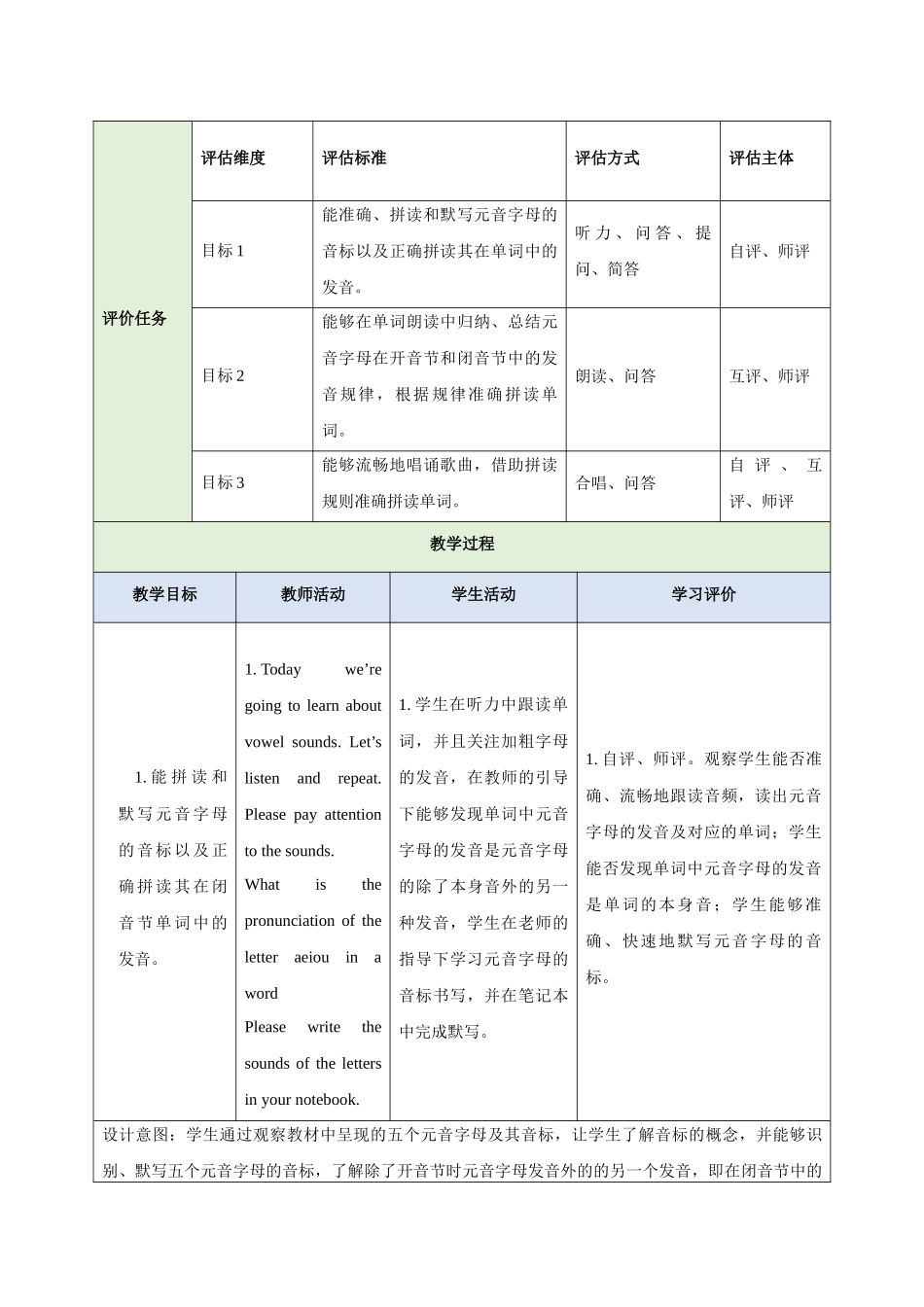 25秋新人教版七年级英语上册Starter Unit 3 Welcome Section A What is fun in a yard Prounciation教案_第3页