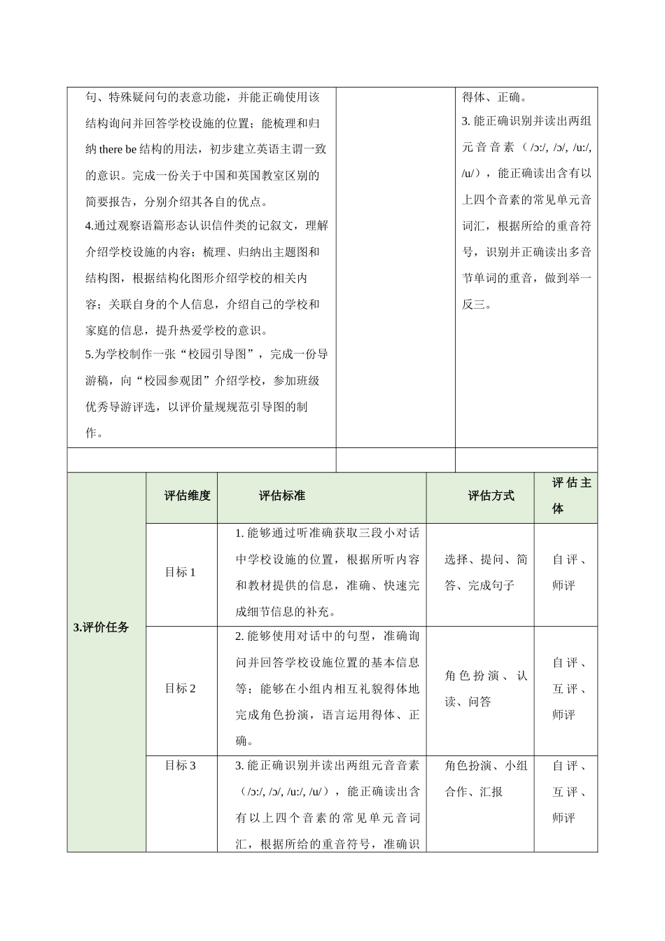 25秋新人教版七年级英语上册Unit 3 Section A 1a-Pronunciation教案_第3页