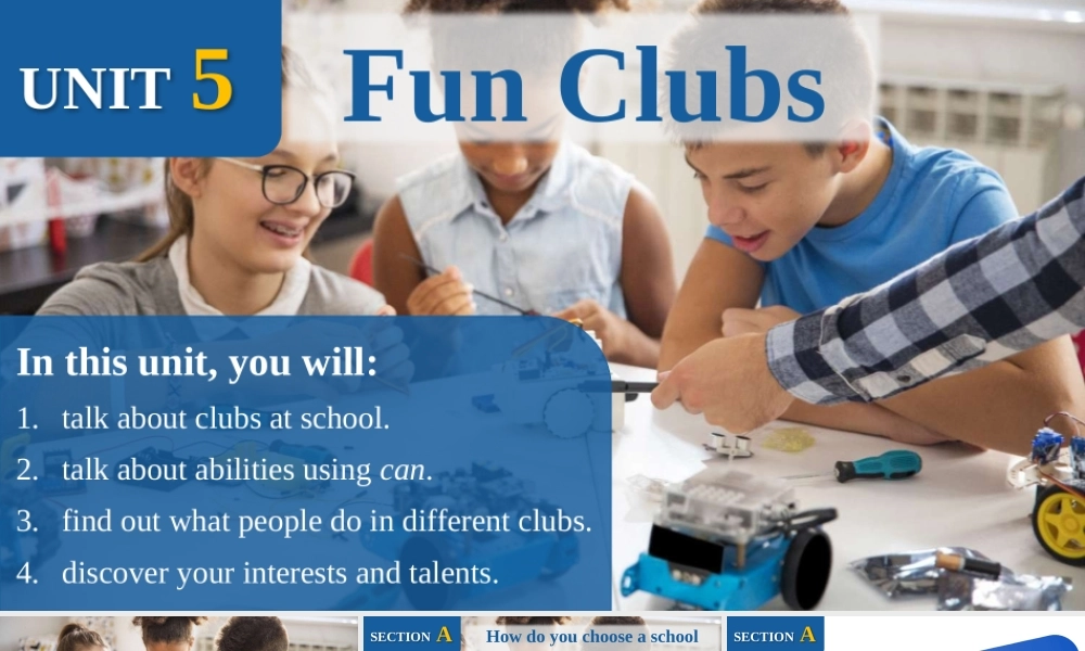 25秋新人教版七年级英语上册Unit 5 Section A 1 (Listening + Speaking + Pronunciation) 课件 