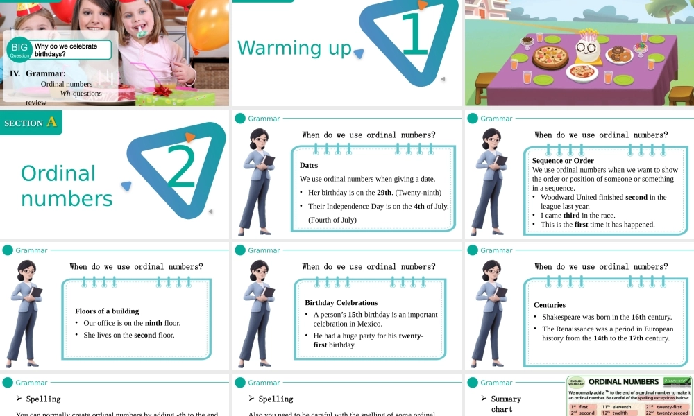 25秋新人教版七年级英语上册Unit 7 Section A -2 (Grammar Focus) 课件
