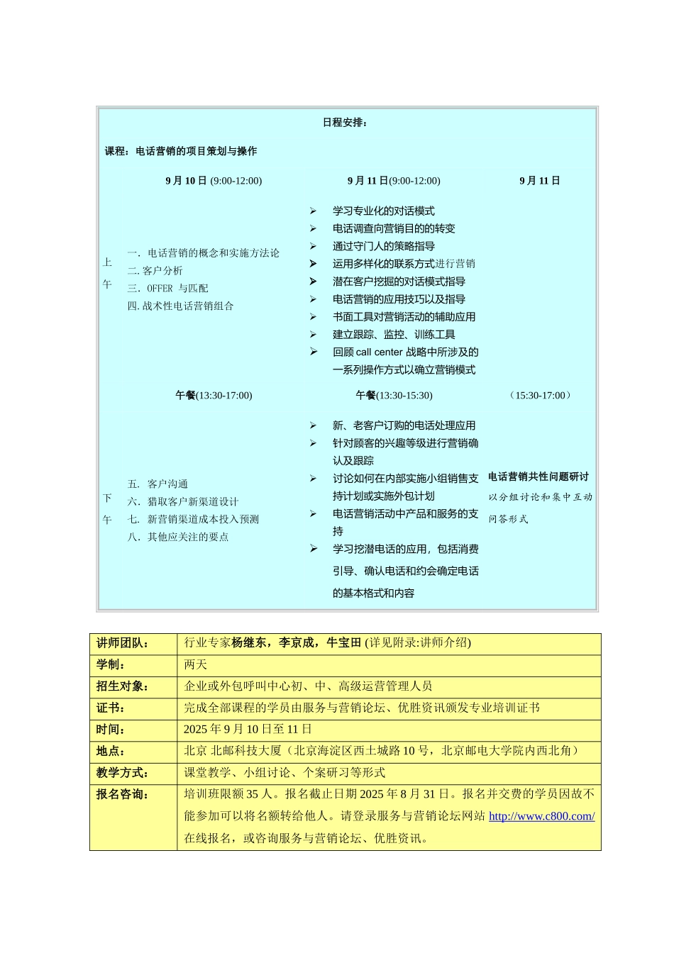 电话营销的项目策划与操作_第3页