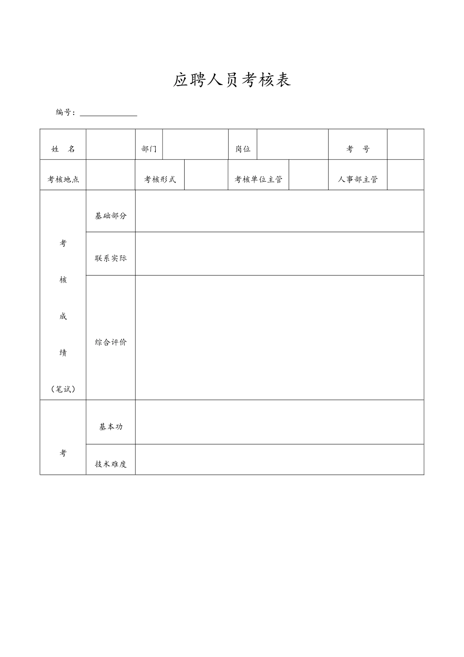 男科医院行政表格_第3页
