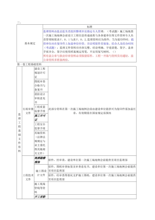监理学习文件