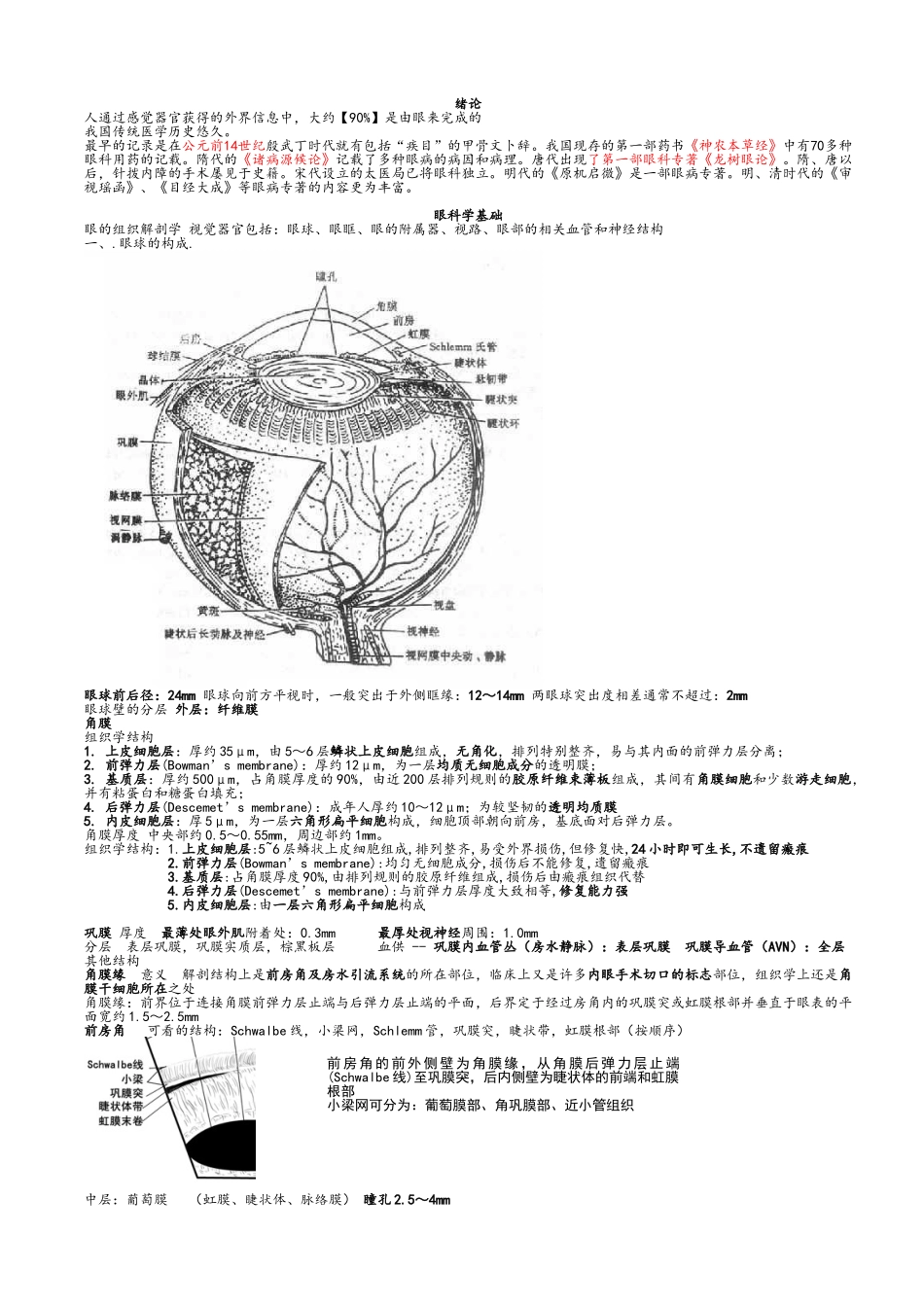 眼科学重点总结人卫第八版_第1页