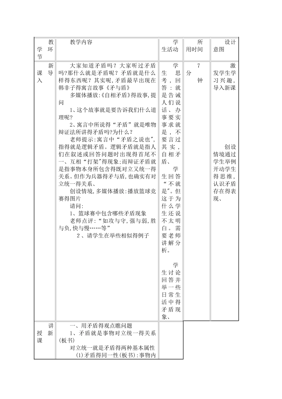 矛盾观点与人生动力教案_第2页