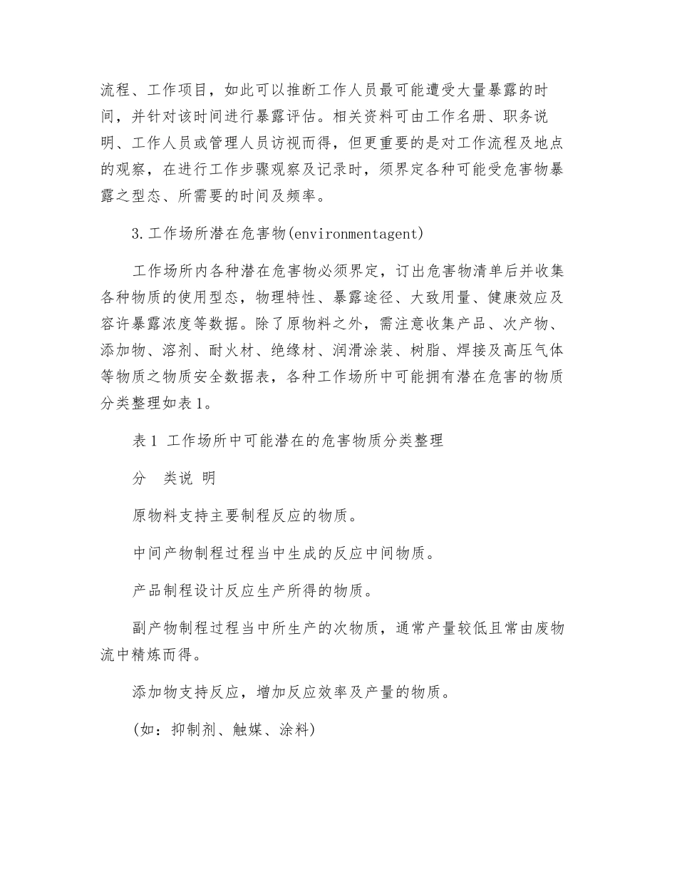 石化工厂暴露安全评估方法_第2页