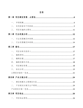石家庄工业互联网通信产品项目投资计划书范文模板