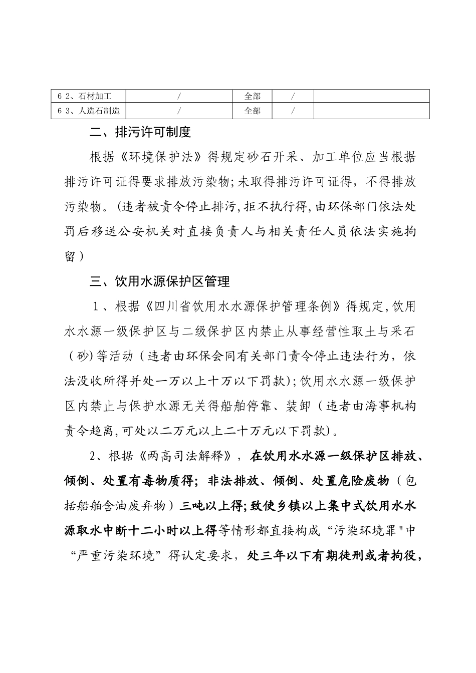 砂石开采、加工单位环境保护要求_第2页
