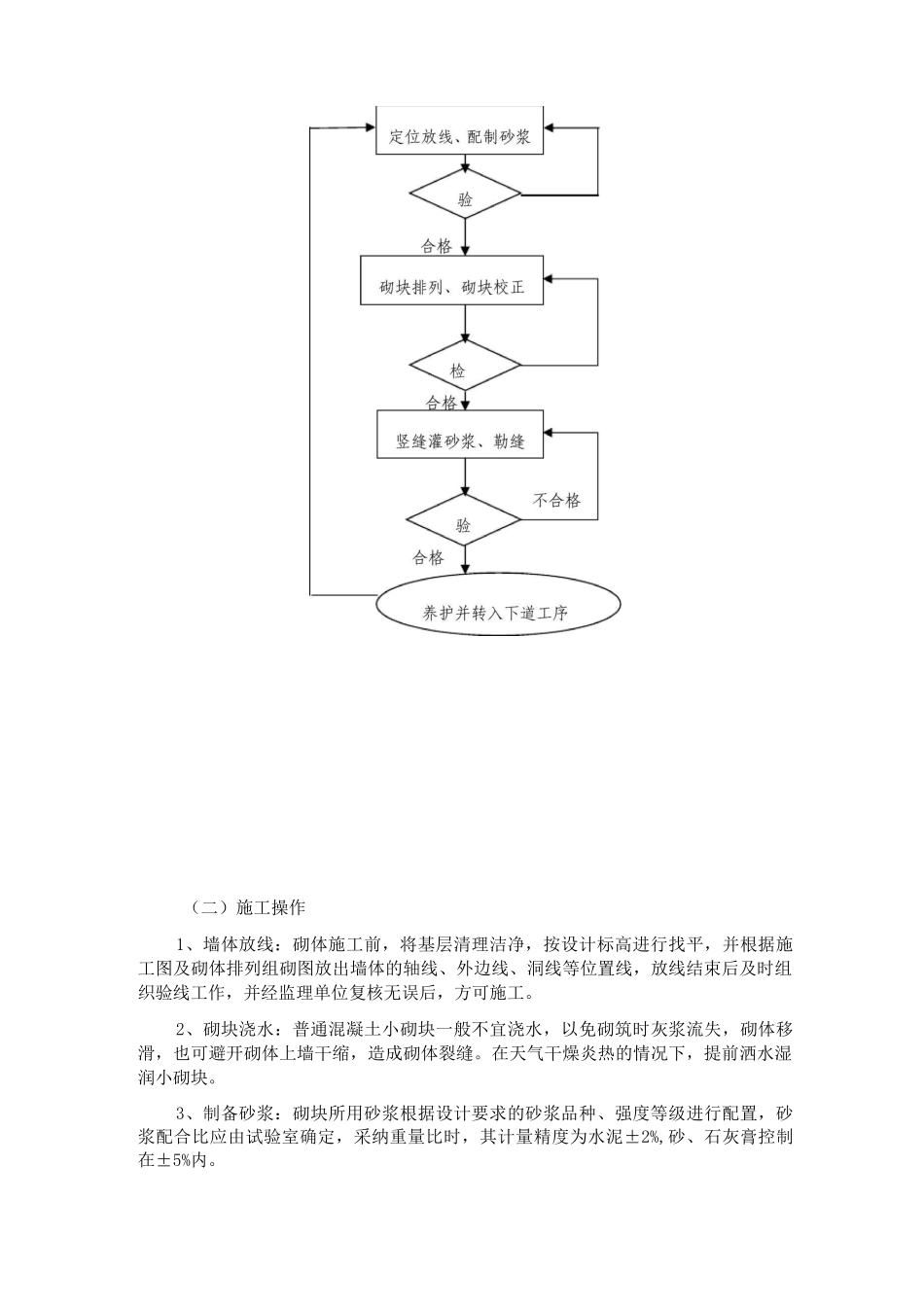 砌体工程施工方案和技术措施_第3页